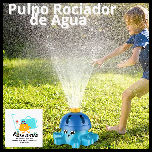 Pulpo Rociador de Agua, para jugar al aire libre.